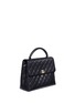 Figure View - Click To Enlarge - VINTAGE CHANEL - Kelly caviar leather top handle bag