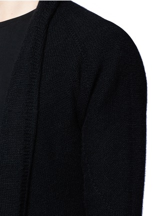 Detail View - Click To Enlarge - DEVOA - Open front cashmere cardigan