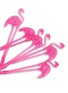 Detail View - Click To Enlarge - SUNNYLIFE - Flamingo cocktail stirrer set
