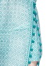 Detail View - Click To Enlarge - TALITHA - 'Moroccan Jaya' print pompom cotton-silk drawstring maxi dress