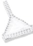 Detail View - Click To Enlarge - KIINI - 'Valentine' hand crochet triangle bikini top