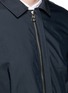 Detail View - Click To Enlarge - WOOYOUNGMI - Grosgrain trim cotton blend coach jacket