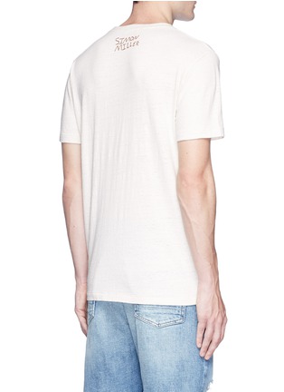Back View - Click To Enlarge - SIMON MILLER - 'Layne' slub silk-cotton T-shirt