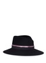 Main View - Click To Enlarge - MAISON MICHEL - 'Virginie' rabbit furfelt fedora hat
