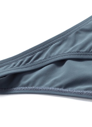 Detail View - Click To Enlarge - FLAGPOLE SWIM - 'Shay' cutout colourblock cropped tankini set