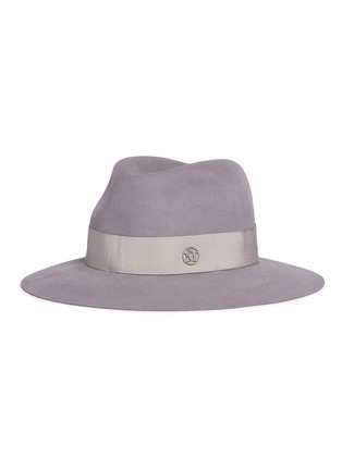 Figure View - Click To Enlarge - MAISON MICHEL - 'Henrietta' rabbit furfelt fedora hat