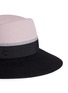 Detail View - Click To Enlarge - MAISON MICHEL - 'Kate' colourblock rabbit furfelt fedora hat