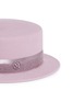 Detail View - Click To Enlarge - MAISON MICHEL - 'Auguste' rabbit furfelt canotier hat
