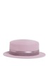 Main View - Click To Enlarge - MAISON MICHEL - 'Auguste' rabbit furfelt canotier hat