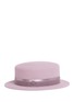 Figure View - Click To Enlarge - MAISON MICHEL - 'Auguste' rabbit furfelt canotier hat