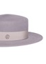Detail View - Click To Enlarge - MAISON MICHEL - 'Kiki' rabbit furfelt canotier hat