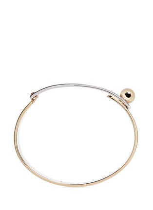 Figure View - Click To Enlarge - EDDIE BORGO - Layered plate bangle