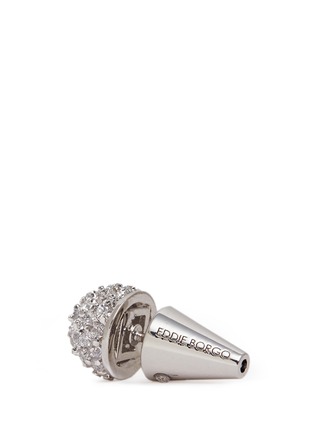 Detail View - Click To Enlarge - EDDIE BORGO - Cubic zirconia dome stud earrings