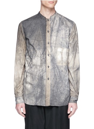 Main View - Click To Enlarge - BY WALID - 'Tarek' dyed poplin shirt