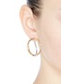 Figure View - Click To Enlarge - CHARLOTTE CHESNAIS - 'Turtle' single hoop earring