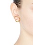 Figure View - Click To Enlarge - CHARLOTTE CHESNAIS - 'Round Trip' loop earrings