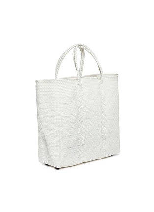 Detail View - Click To Enlarge - TRUSS - MEDIUM GEOMETRIC WOVEN PVC TOTE