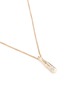 Figure View - Click To Enlarge - JOHN HARDY - Diamond 18k yellow gold bamboo pendant necklace