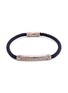Main View - Click To Enlarge - JOHN HARDY - Braided leather engraved silver bracelet