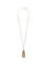 Main View - Click To Enlarge - LULU FROST - 'Lustre' glass crystal faux pearl tassel necklace
