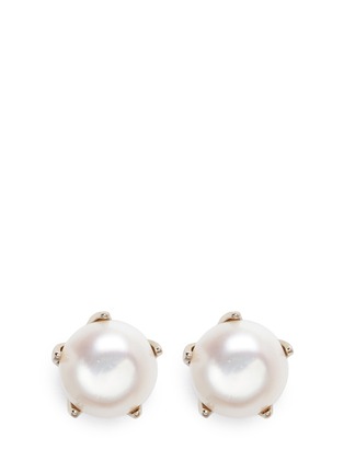 Main View - Click To Enlarge - LULU FROST - 'Lustre' freshwater pearl stud earrings