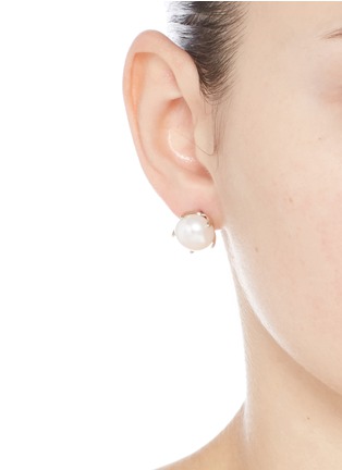 Figure View - Click To Enlarge - LULU FROST - 'Lustre' freshwater pearl stud earrings