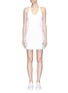 Main View - Click To Enlarge - MONREAL - 'Player' pleated hem performance mini dress