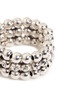 Detail View - Click To Enlarge - PHILIPPE AUDIBERT - 'Meryl' Swarovski crystal bead elastic ring