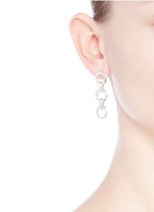 Figure View - Click To Enlarge - PHILIPPE AUDIBERT - 'Alyssa' ring link earrings
