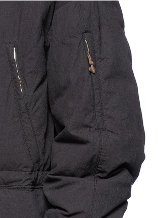 Detail View - Click To Enlarge - ZIGGY CHEN - Hopsack down padded parka