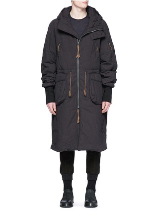 Main View - Click To Enlarge - ZIGGY CHEN - Hopsack down padded parka