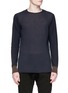 Main View - Click To Enlarge - ZIGGY CHEN - Elbow dart cashmere sweater