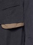 Detail View - Click To Enlarge - ZIGGY CHEN - Pocket flap canvas jacket