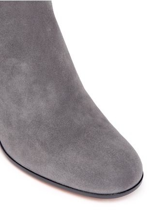 Detail View - Click To Enlarge - GIANVITO ROSSI - 'Milton' knee high suede boots