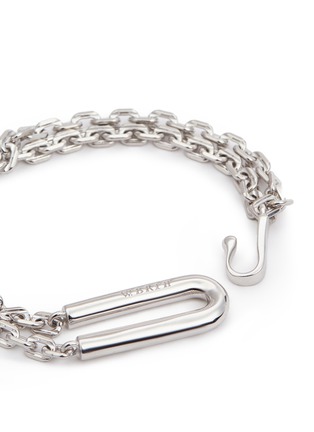 Detail View - Click To Enlarge - W. BRITT - 'U Link Lock' chain bracelet