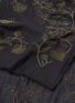 Detail View - Click To Enlarge - JANAVI - 'Enchanted Forest' bug embellished cashmere scarf