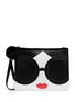 Main View - Click To Enlarge - ALICE + OLIVIA - x Lane Crawford 'Stacey's Face' iPad pouch