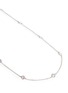 Detail View - Click To Enlarge - CZ BY KENNETH JAY LANE - Bezel set cubic zirconia station necklace