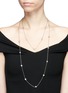 Figure View - Click To Enlarge - CZ BY KENNETH JAY LANE - Bezel set cubic zirconia station necklace