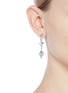 Figure View - Click To Enlarge - CZ BY KENNETH JAY LANE - Cubic zirconia link earrings