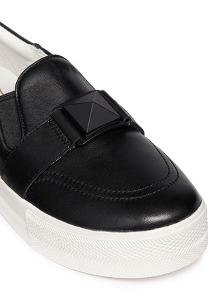 Detail View - Click To Enlarge - ASH - 'Jem' pyramid stud leather slip-ons