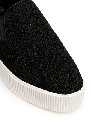 Detail View - Click To Enlarge - ASH - 'Knight' mix knit skate slip-ons