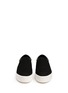 Front View - Click To Enlarge - ASH - 'Knight' mix knit skate slip-ons