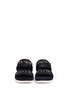 Front View - Click To Enlarge - ASH - 'Oman' crystal strap neoprene sandals