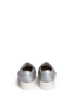 Back View - Click To Enlarge - ASH - 'Jem' pyramid stud metallic leather slip-ons