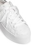 Detail View - Click To Enlarge - ASH - 'Chicklet' star embossed leather platform sneakers