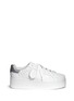 Main View - Click To Enlarge - ASH - 'Chicklet' star embossed leather platform sneakers