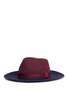 Figure View - Click To Enlarge - MY BOB - 'Tuileries' ombré wool felt fedora hat