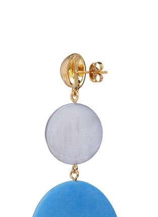 Detail View - Click To Enlarge - ELIZABETH AND JAMES - 'Carter' tiered coin charm earrings