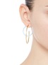 Figure View - Click To Enlarge - ELIZABETH AND JAMES - 'Rene' colourblock hoop earrings